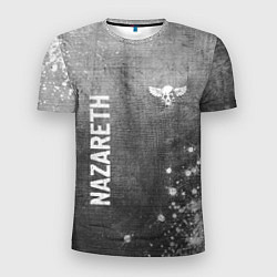 Футболка спортивная мужская Nazareth - grey gradient вертикально, цвет: 3D-принт