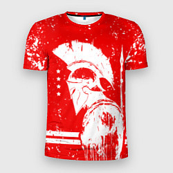 Футболка спортивная мужская Спартак - воин спарты, цвет: 3D-принт
