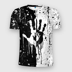 Футболка спортивная мужская Антиматерия подтеки, цвет: 3D-принт