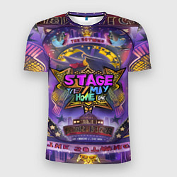 Футболка спортивная мужская Stage, цвет: 3D-принт