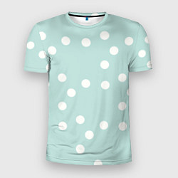 Мужская спорт-футболка Снежная морская пена