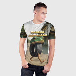 Футболка спортивная мужская Boneca Ambalabu мем, цвет: 3D-принт — фото 2