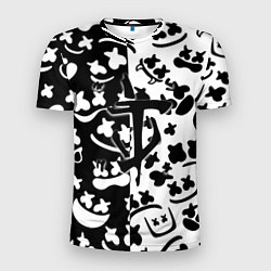 Футболка спортивная мужская Doom x Marshmello pattern, цвет: 3D-принт