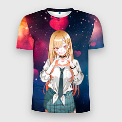 Футболка спортивная мужская Марин Китагава с любовью - Эта фарфоровая кукла вл, цвет: 3D-принт