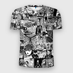 Мужская спорт-футболка Horror World of Junji Ito