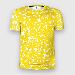 Мужская спорт-футболка Лимонный камуфляж