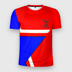 Мужская спорт-футболка Doom star geometry