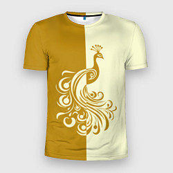 Футболка спортивная мужская Жар-птица в золотом, цвет: 3D-принт