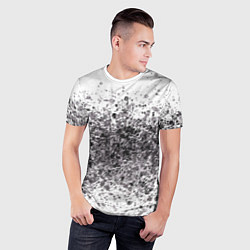 Футболка спортивная мужская Грязь, цвет: 3D-принт — фото 2
