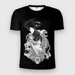 Футболка спортивная мужская Резе демон бомба Человек бензопила, цвет: 3D-принт