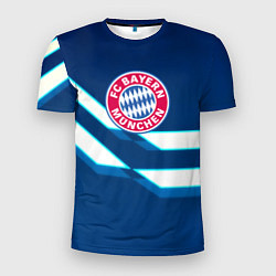 Мужская спорт-футболка Бавария Мюнхен геометрия