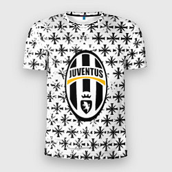 Футболка спортивная мужская Ювентус x Фаркрай паттерн, цвет: 3D-принт