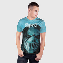 Футболка спортивная мужская Slipknot, цвет: 3D-принт — фото 2