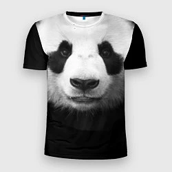 Мужская спорт-футболка Взгляд панды
