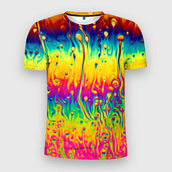 Футболка спортивная мужская Tie dye, цвет: 3D-принт