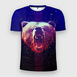 Футболка спортивная мужская Roar Bear, цвет: 3D-принт
