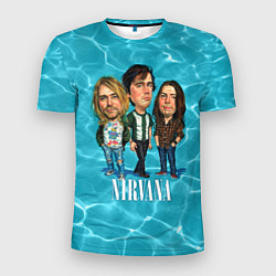 Футболка спортивная мужская Nirvana: Water, цвет: 3D-принт