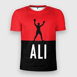 Футболка спортивная мужская Ali Boxing, цвет: 3D-принт