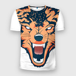 Футболка спортивная мужская Red wolf, цвет: 3D-принт