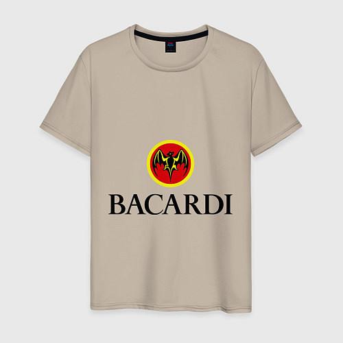 Мужская футболка Bacardi / Миндальный – фото 1