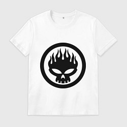 Футболка хлопковая мужская The Offspring: Sybmol, цвет: белый