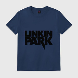 Футболка хлопковая мужская Linkin Park, цвет: тёмно-синий