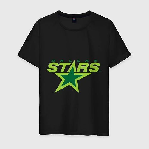 Мужская футболка Dallas Stars / Черный – фото 1