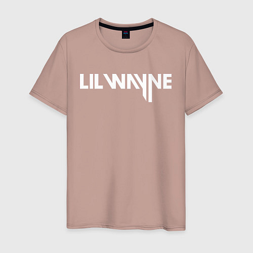Мужская футболка Lil Wayne / Пыльно-розовый – фото 1
