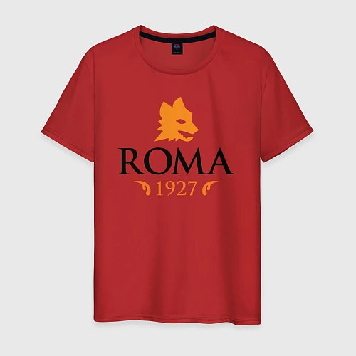 Мужская футболка AS Roma 1927 / Красный – фото 1