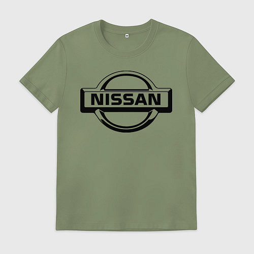 Мужская футболка Nissan club / Авокадо – фото 1