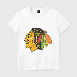 Футболка хлопковая мужская Chicago Blackhawks: Kane, цвет: белый