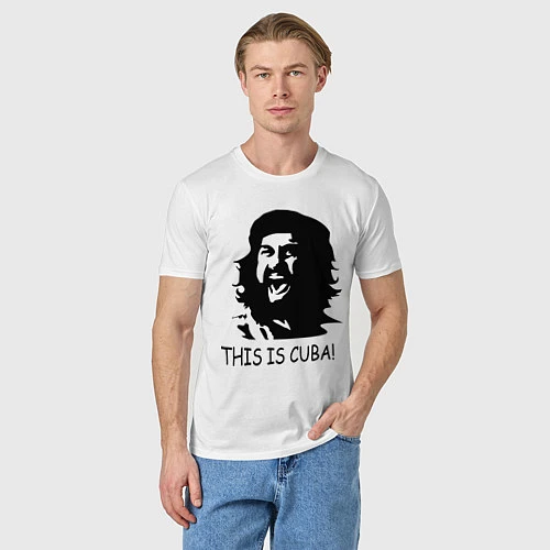 Мужская футболка This is Cuba / Белый – фото 3
