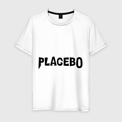 Футболка хлопковая мужская Placebo, цвет: белый