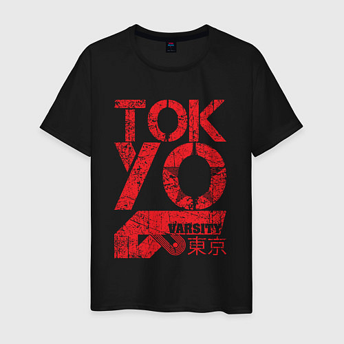 Мужская футболка Tokyo / Черный – фото 1