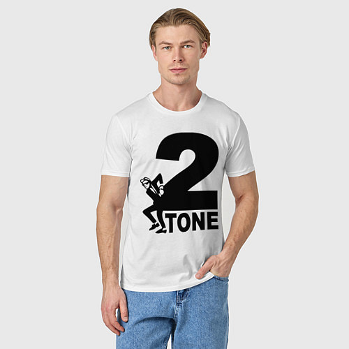 Мужская футболка 2tone / Белый – фото 3
