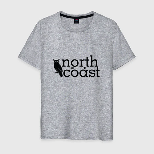 Мужская футболка IDC North coast / Меланж – фото 1