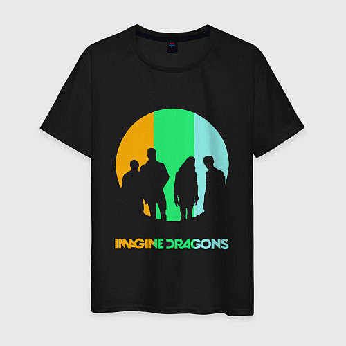 Мужская футболка Imagine Dragons: Evolve / Черный – фото 1