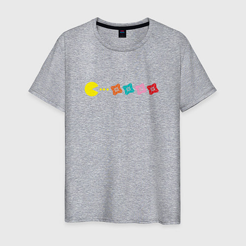 Мужская футболка Destiny Pac-man / Меланж – фото 1