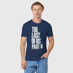 Футболка хлопковая мужская The Last of Us: Part II, цвет: тёмно-синий — фото 2