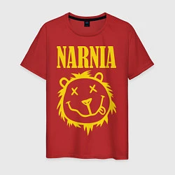 Футболка хлопковая мужская Narnia, цвет: красный