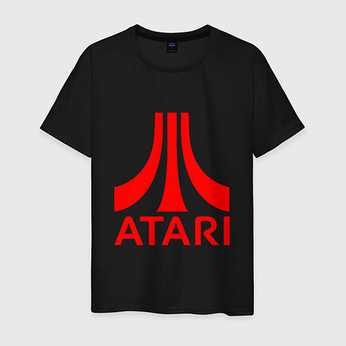 Мужская футболка Atari / Черный – фото 1