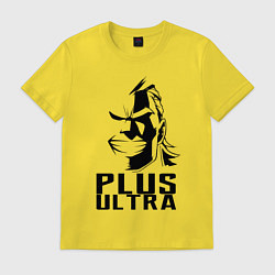 Футболка хлопковая мужская Plus Ultra - My Hero Academia, цвет: желтый