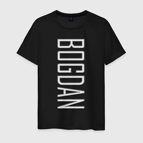 Мужская футболка Bogdan Font / Черный – фото 1