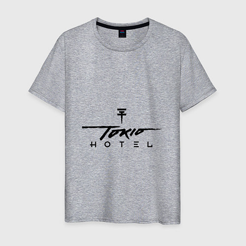 Мужская футболка Tokio Hotel / Меланж – фото 1
