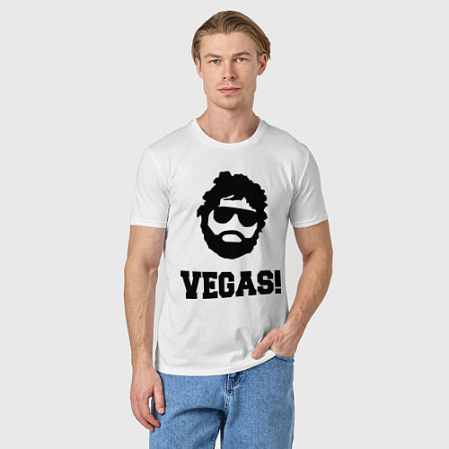 Мужская футболка Vegas Guy / Белый – фото 3