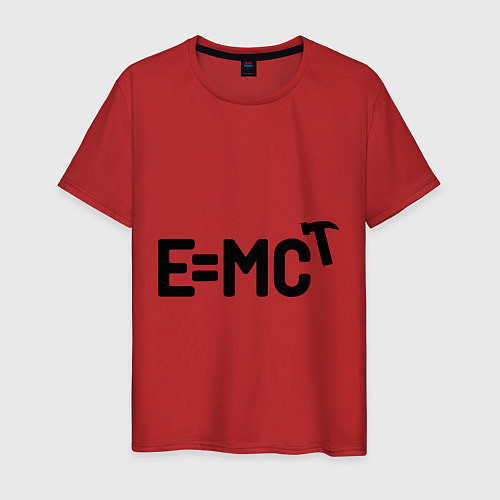 Мужская футболка Теория относительного молотка / Красный – фото 1
