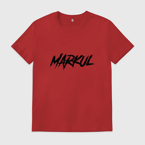 Мужская футболка Markul / Красный – фото 1