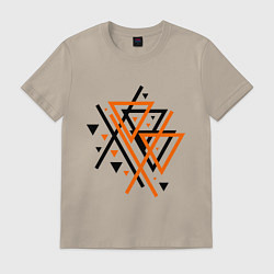 Футболка хлопковая мужская Paul van Dyk: Chaos, цвет: миндальный