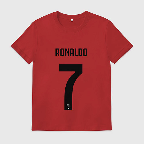 Мужская футболка RONALDO 7 / Красный – фото 1