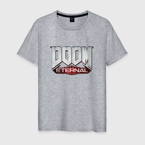 Мужская футболка DOOM Eternal / Меланж – фото 1